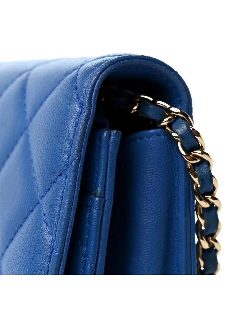 Chanel Lambskin Quilted Wallet On Chain #343165C21B
